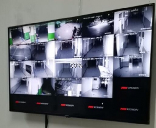 西安百缘宝商贸有限公司仓库安装视频监控系统
